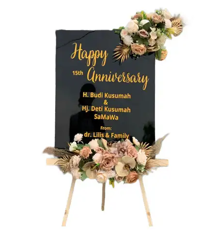 Papan Bunga Akrilik Tanjungtebat