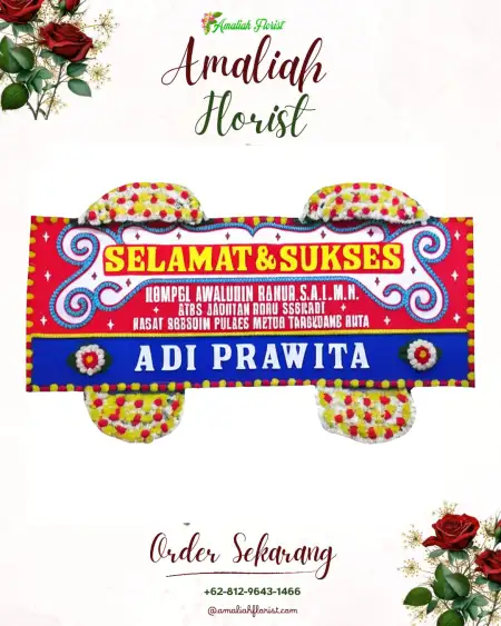 Papan Bunga Ucapan Selamat Tanjungtebat